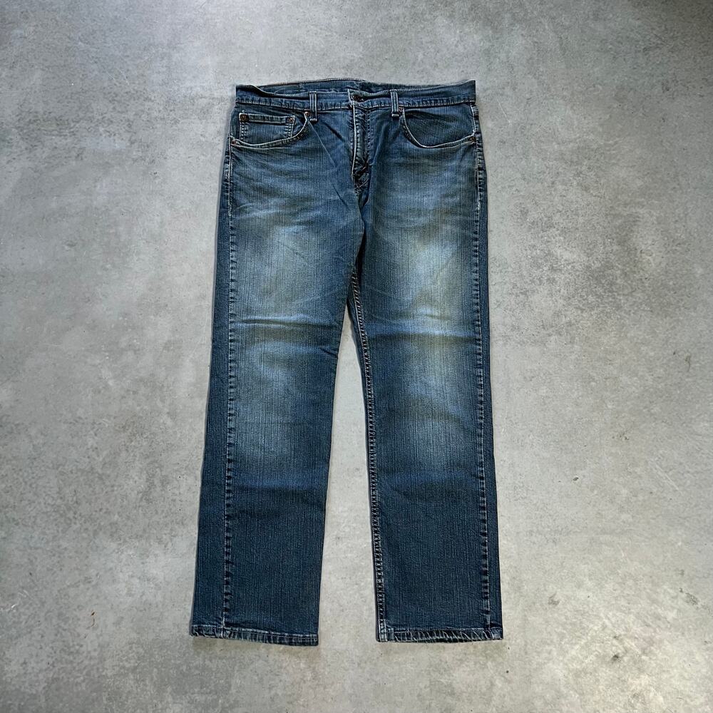 Levi's 559 Relaxed Straight Jeans Men's Size 34x30 Medium Wash Blue Denim